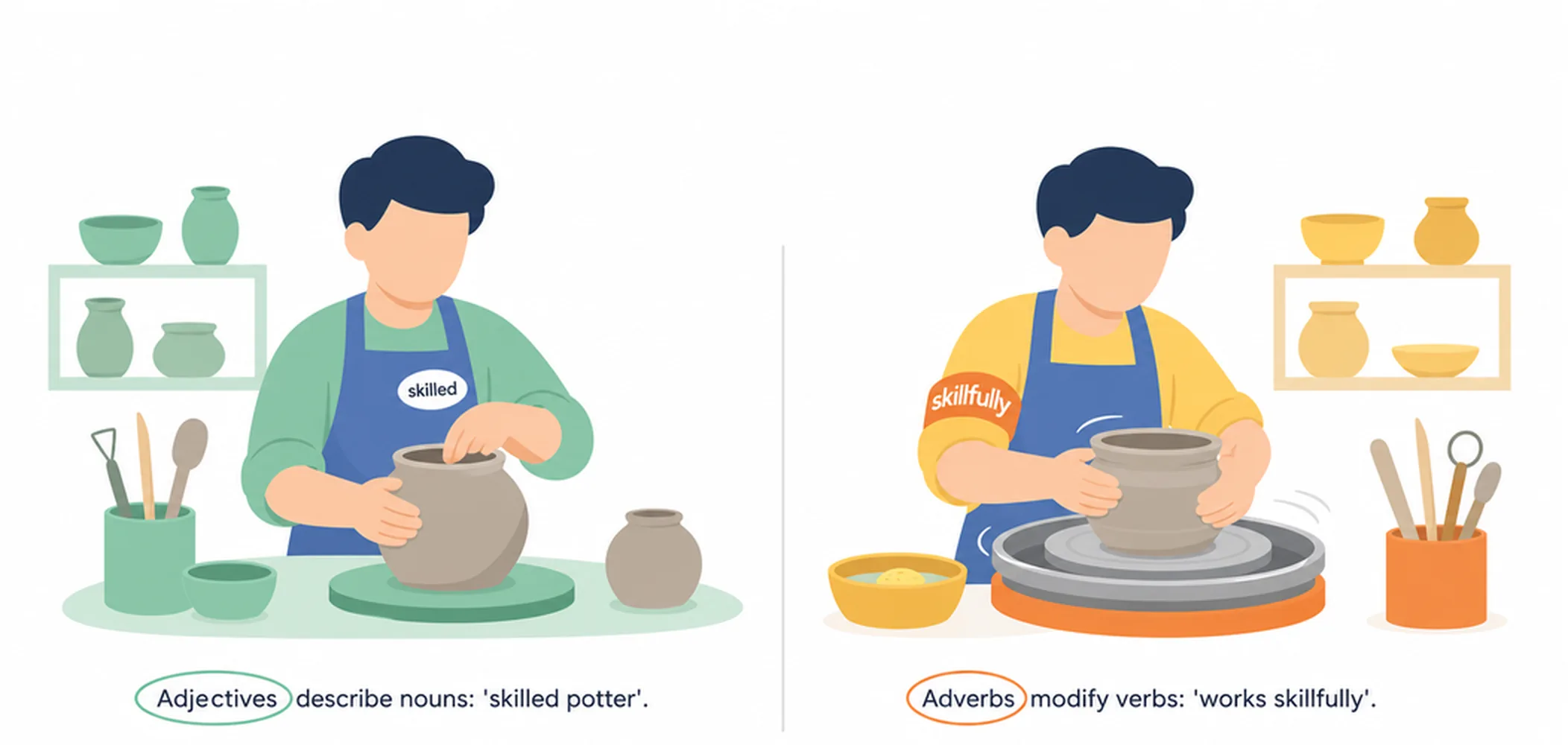 Adjective vs adverb — what is the difference?