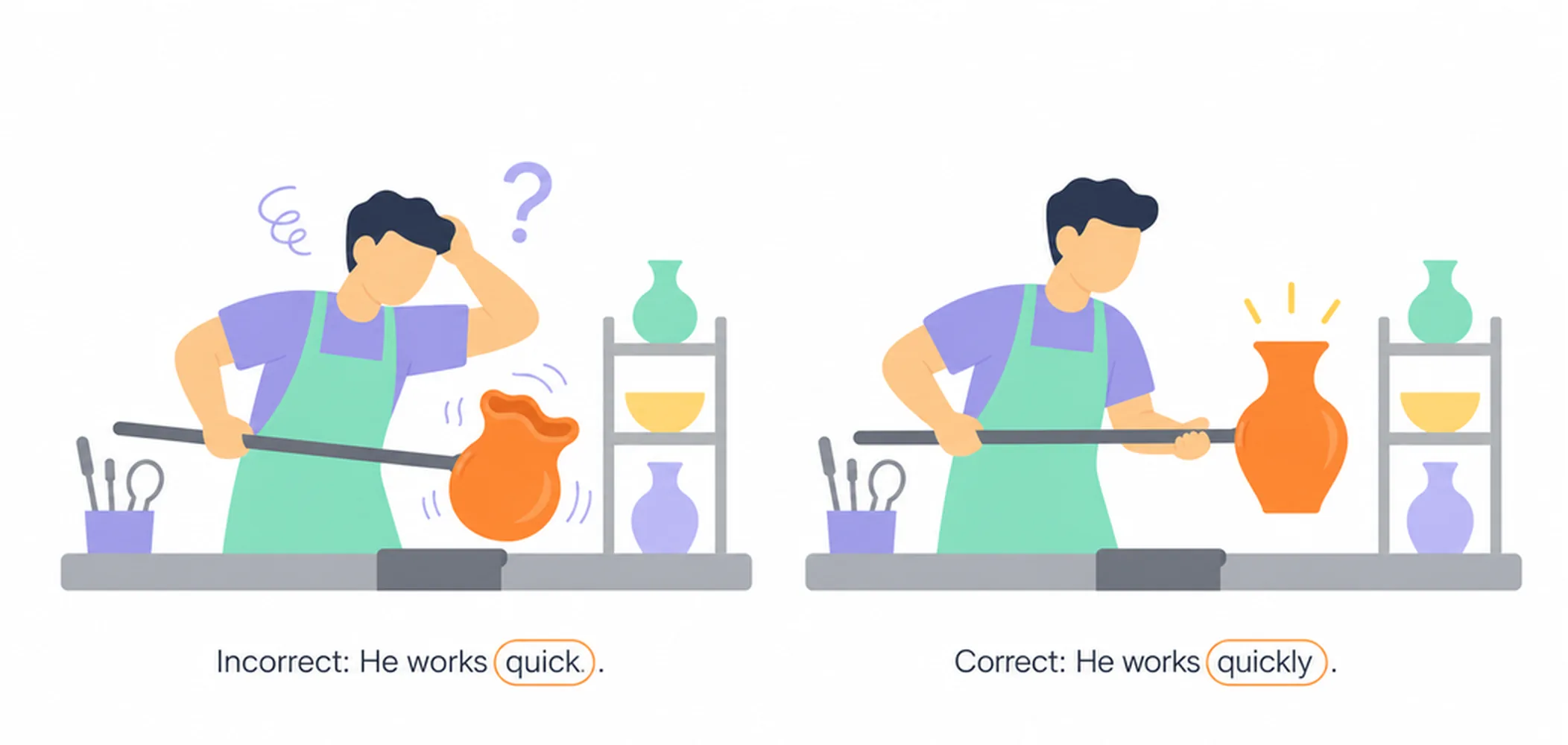 Adverbs of manner — common mistakes