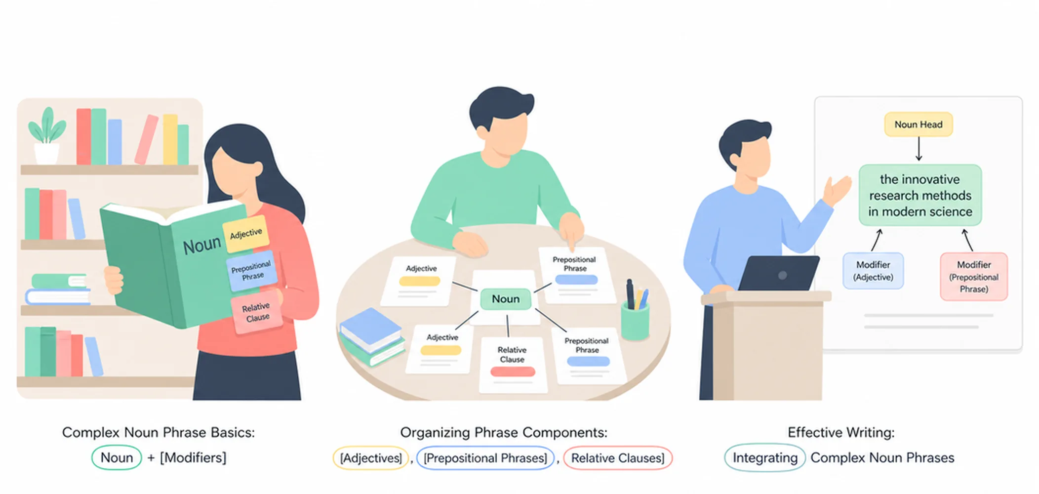 Complex noun phrases in academic writing