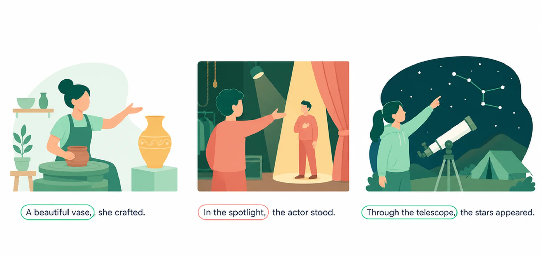 Fronting — 30 examples