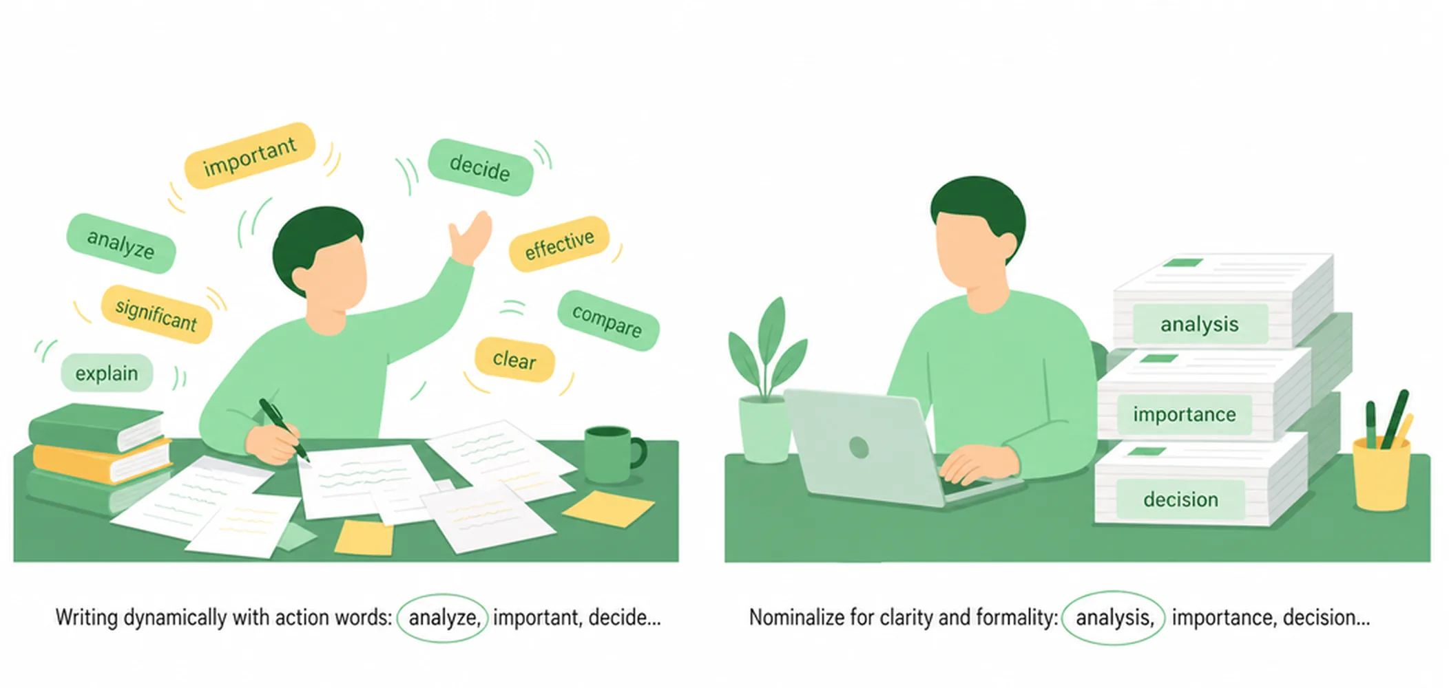 Nominalization in IELTS writing