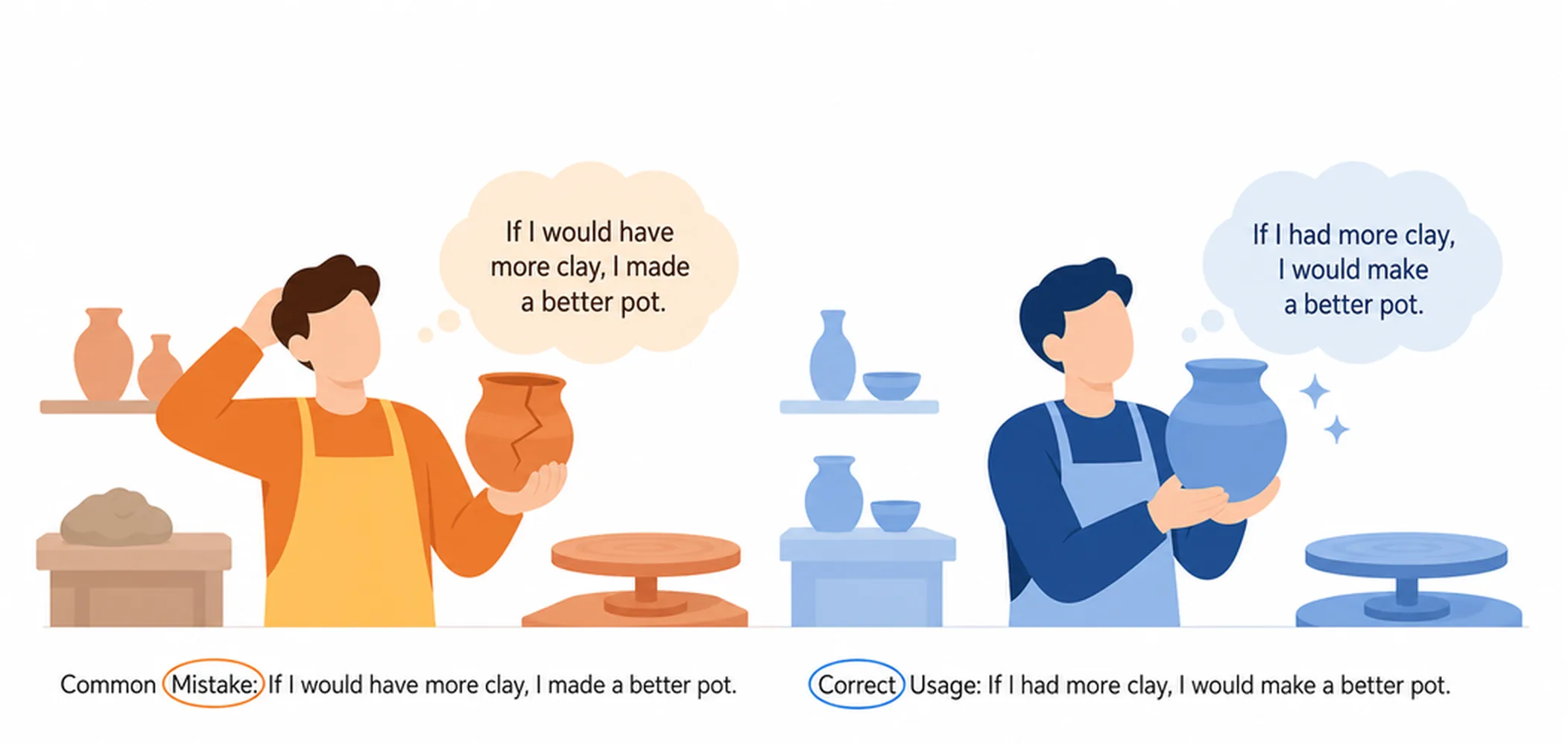 Second conditional — common mistakes