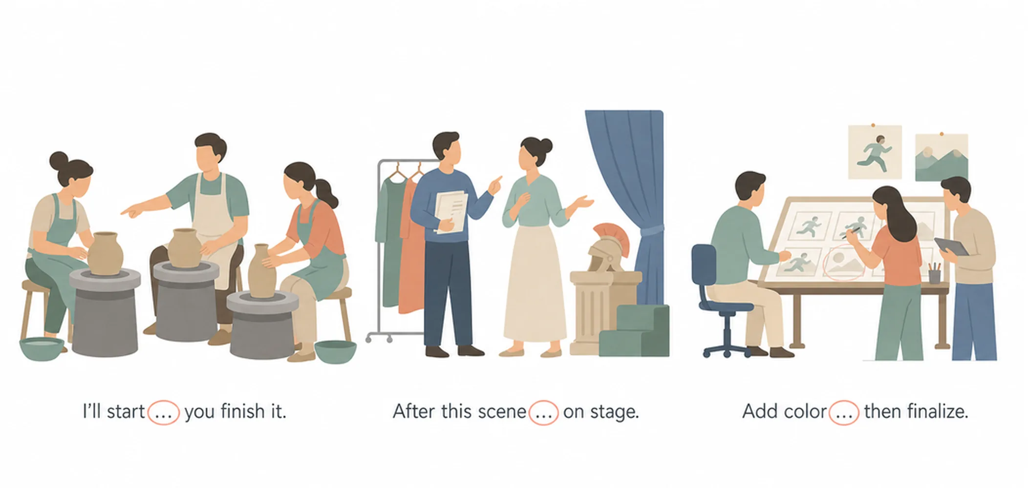 Ellipsis — 30 examples