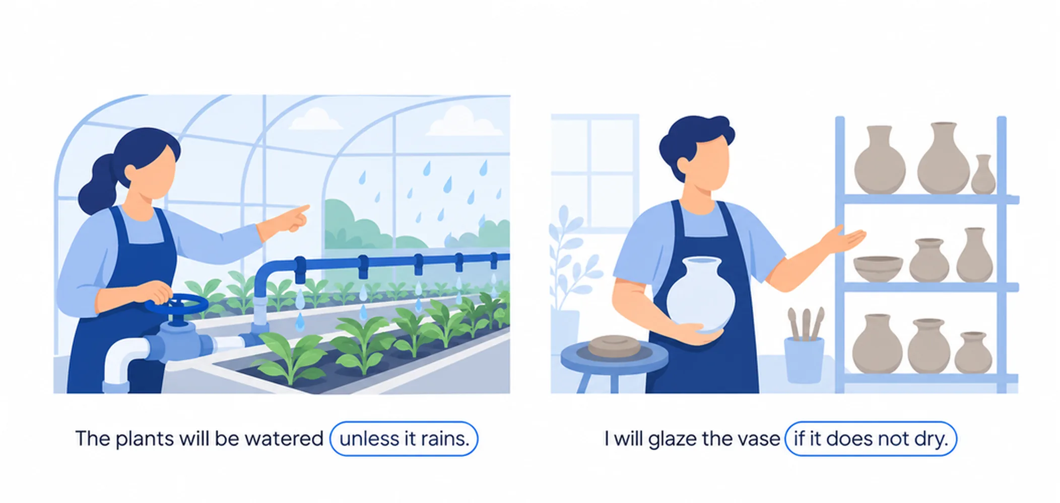 Unless vs if not — difference and usage