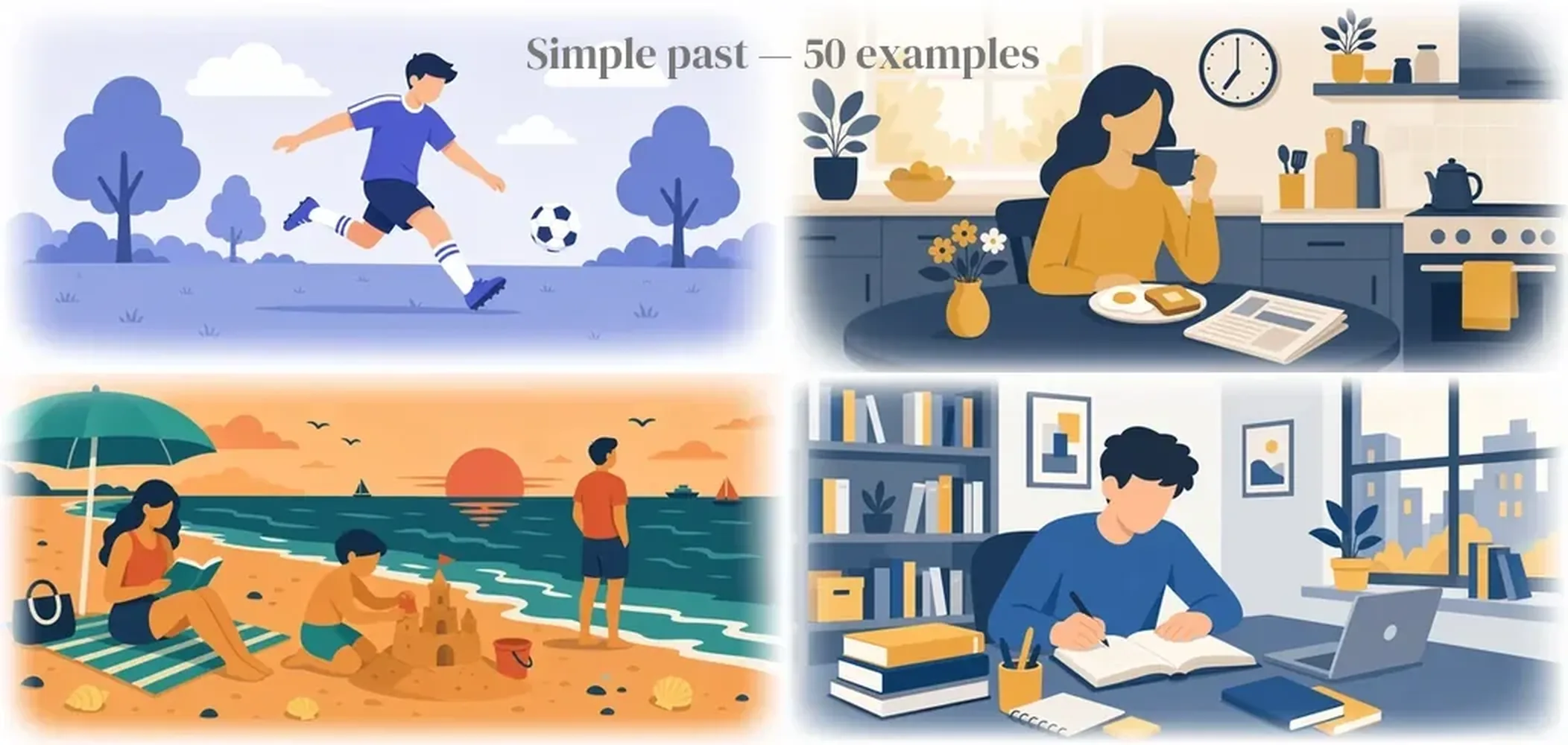 Simple past — 50 examples