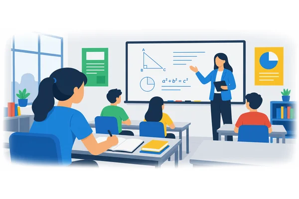 She listened carefully to every word the teacher said.