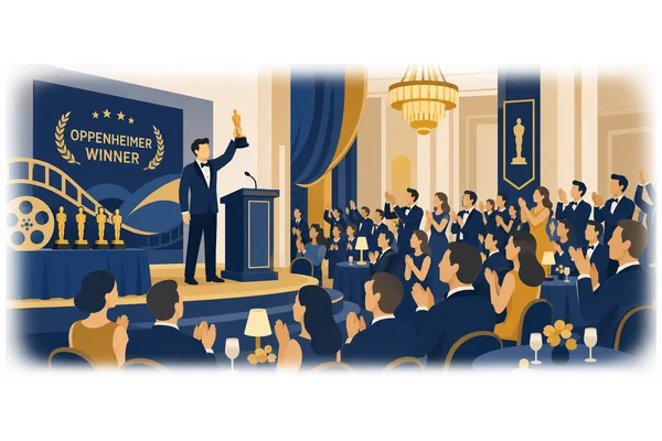 The film Oppenheimer won several awards at the ceremony last week.