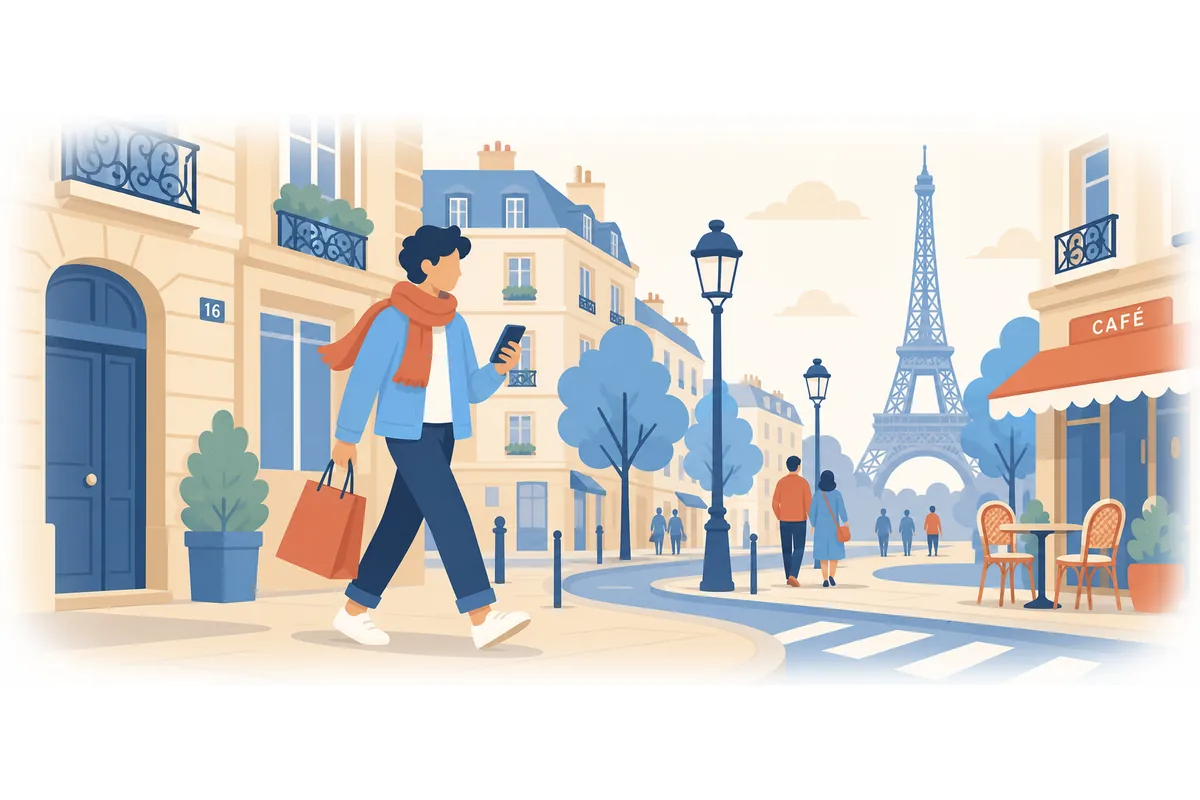 I live in Paris, the capital of France.