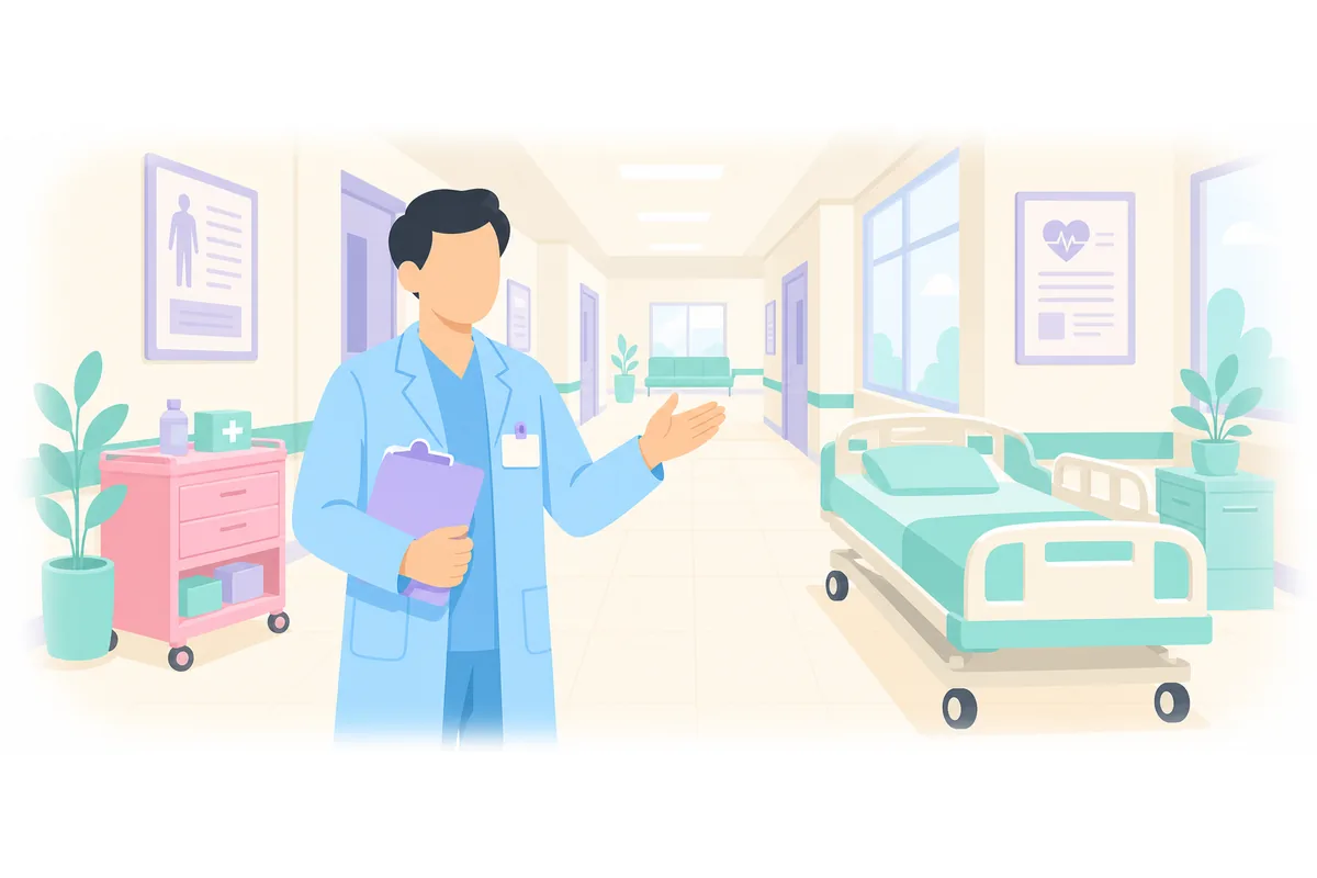 Dr. Ahmed works at the hospital in Cairo.
