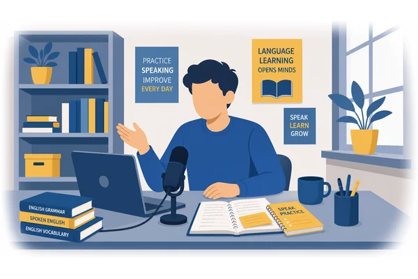 What you should focus on is improving your speaking skills.