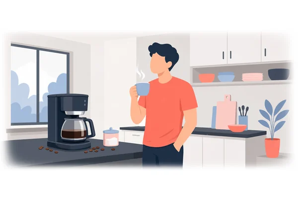 This coffee is much stronger than the one I made yesterday.