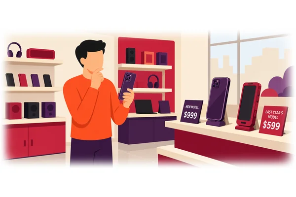 The new smartphone is faster, lighter, and more expensive than last year's model.