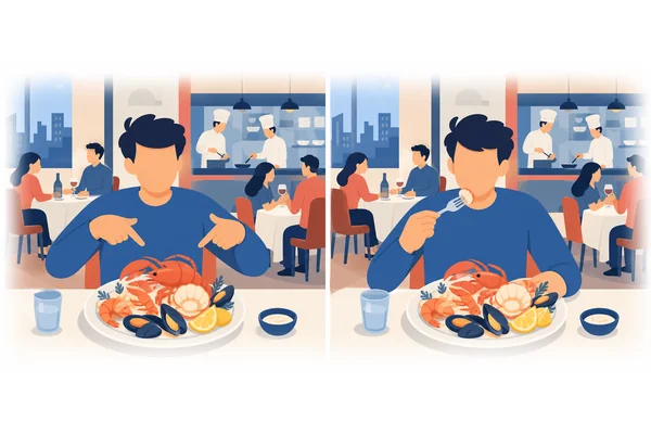 This restaurant has the best seafood I've ever tasted.