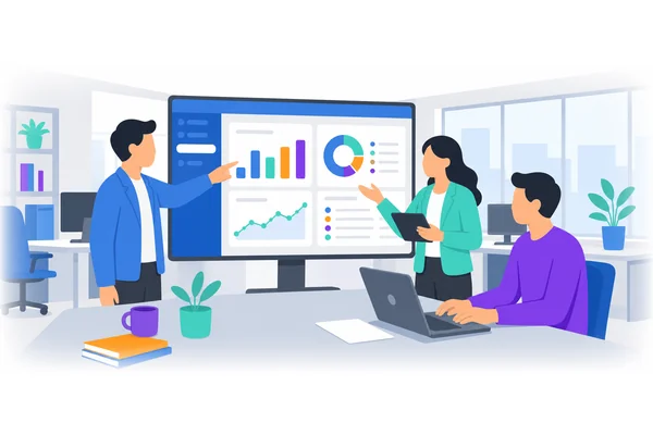 Three experienced project managers working on this innovative software initiative will lead the team.