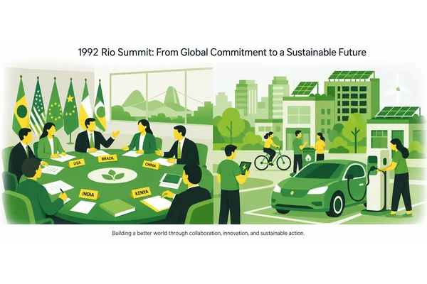 The concept of sustainable development, which was introduced at the 1992 Rio Summit, remains relevant today.