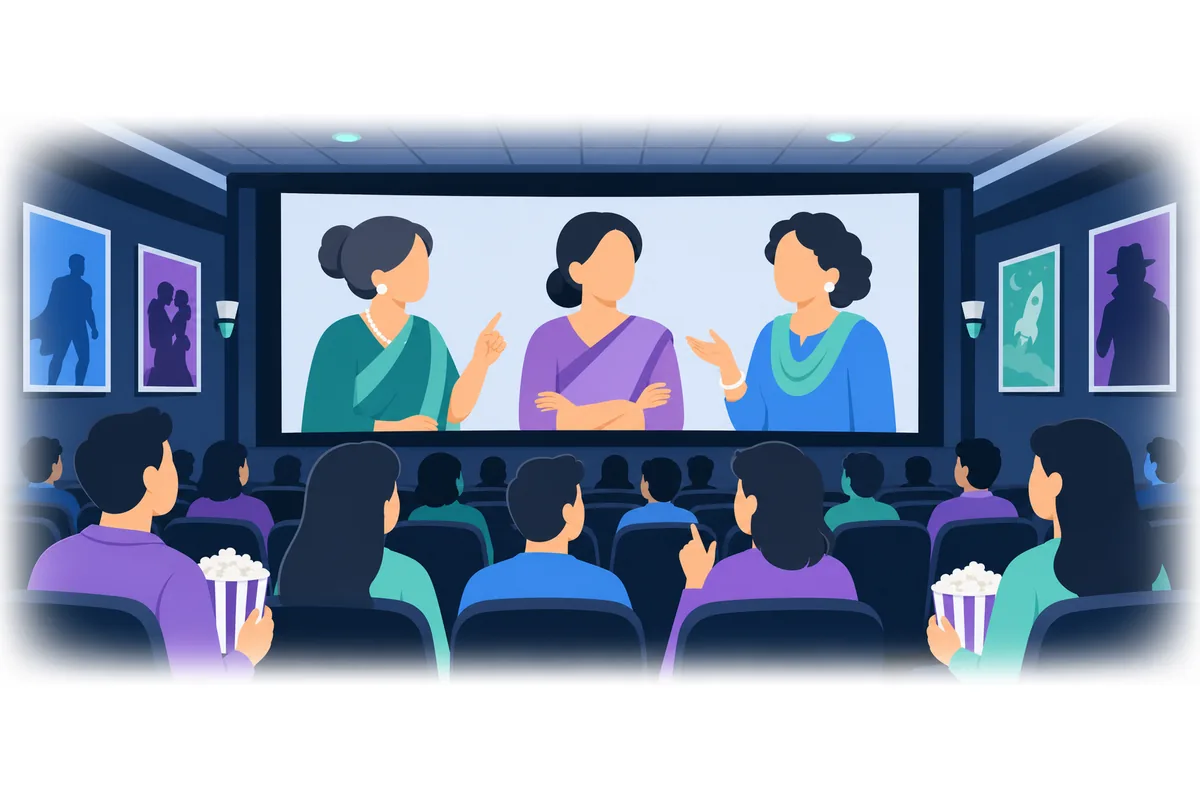 We saw three mother-in-law characters in the film.