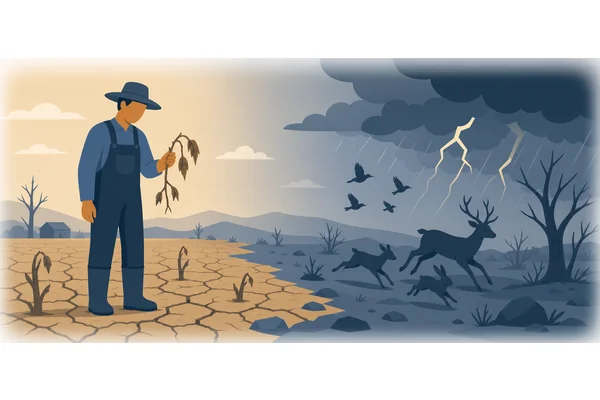 Climate change affects agriculture, increases extreme weather, and threatens wildlife populations. Ultimately, we must take action to protect our environment.