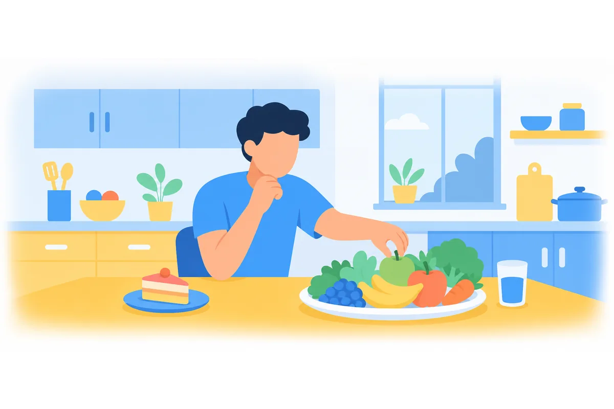 The less sugar you eat, the healthier your diet is.