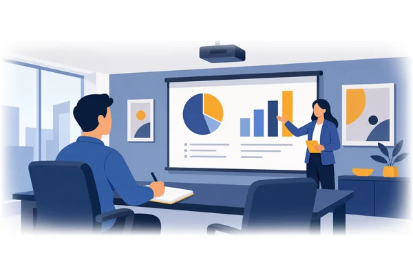 I was interested in the presentation because the speaker presented the data clearly.