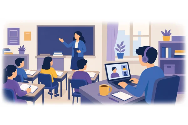 Some students prefer online classes; others, traditional lectures.