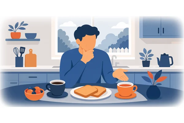 Would you like coffee or tea with your breakfast?