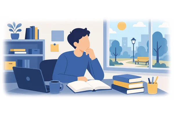 You can study now, and we can go out later.