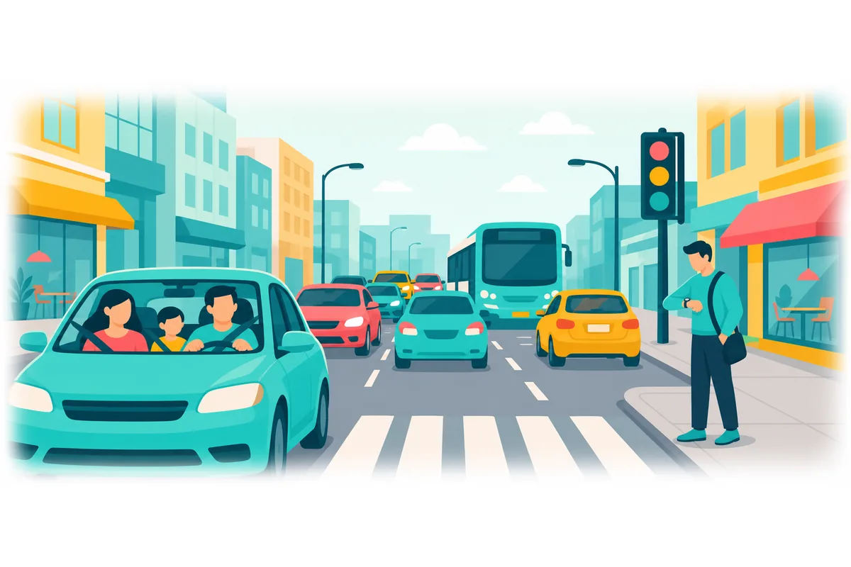 They will arrive on time unless there is traffic.