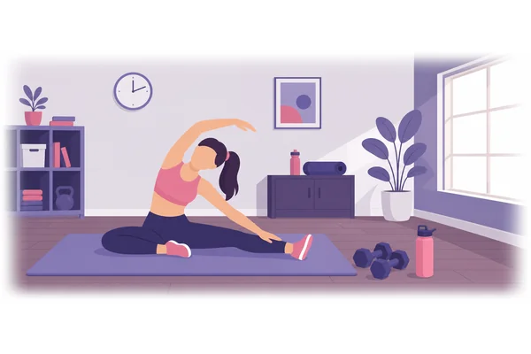 How often do you exercise? Twice a week, usually on Wednesday and Saturday.