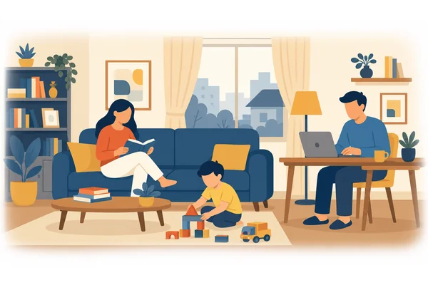 The news was frightening, so everyone stayed home.