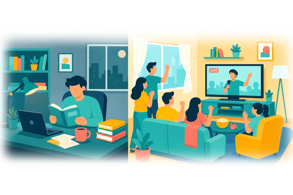 While you are reading this, thousands of people will be watching the live stream.