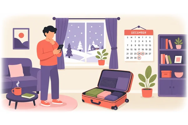 Will you be visiting your parents over the holidays?
