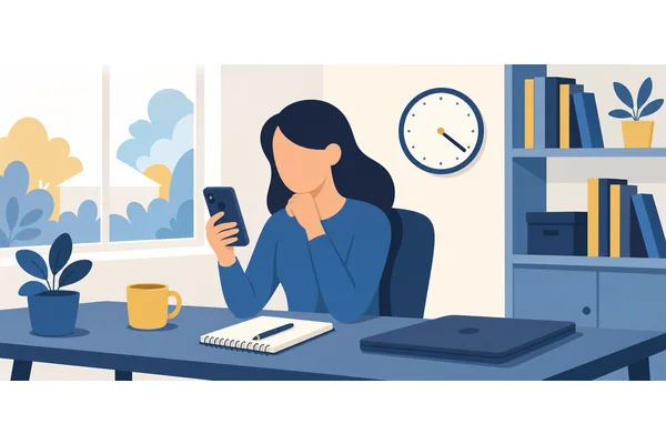 She will call you later today.