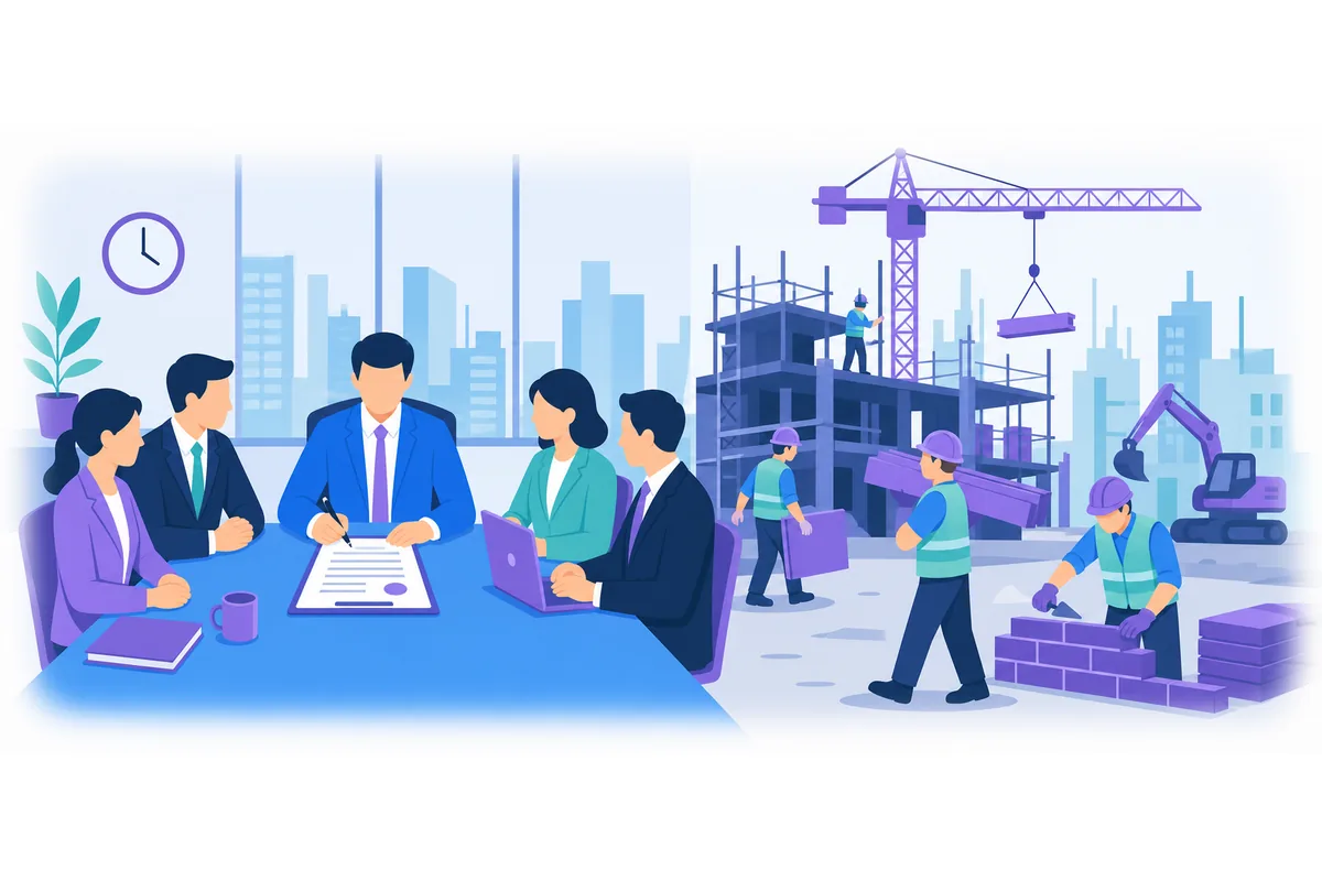 Once we sign the contract, they will have received their deposit and begun construction.