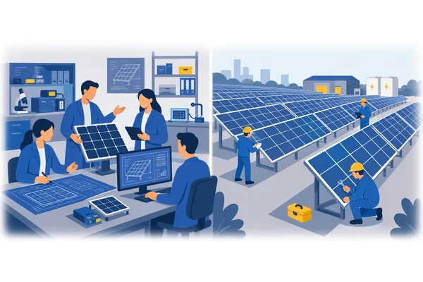 By 2030, renewable energy companies will have been developing solar technology for decades.