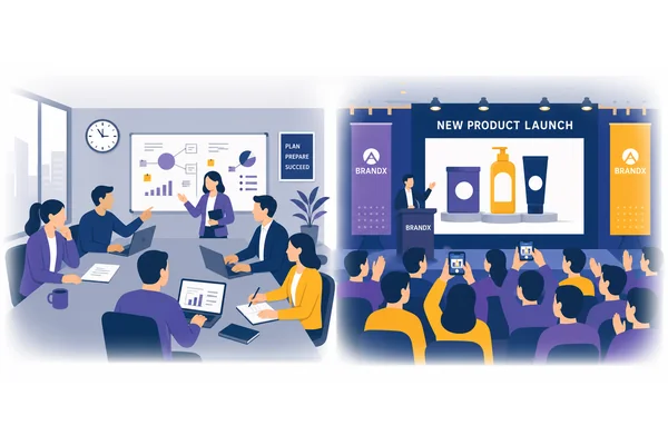 The company will have launched three new products by year-end.