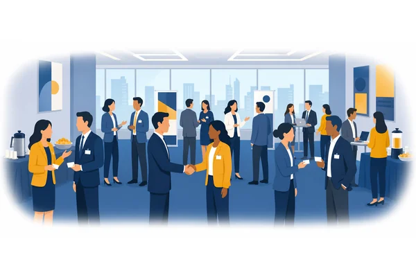 Throughout the conference, delegates will be engaging in intensive networking sessions.