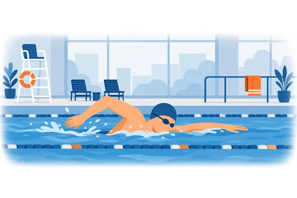 Swimming is an excellent form of exercise.