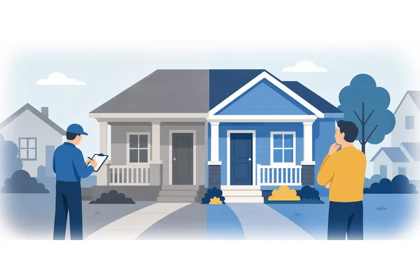 He will have had the house inspected by a surveyor before making an offer.