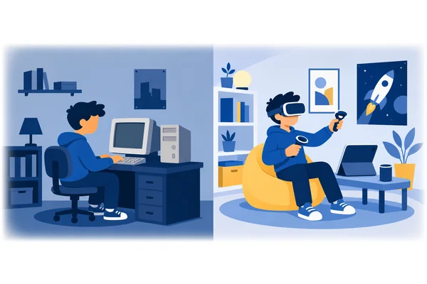 I'd say it's more or less inevitable that younger generations will adopt new technologies at a faster rate.