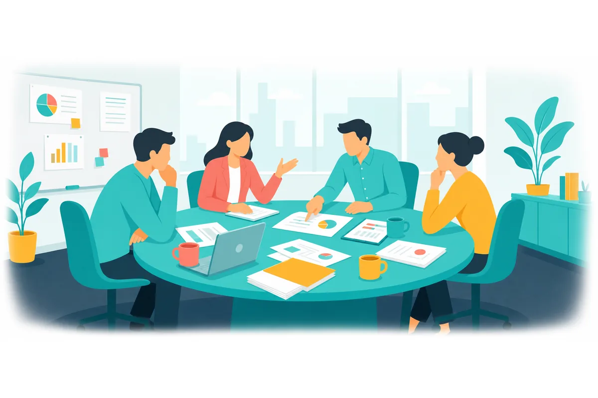 The discussion about the project was very long.