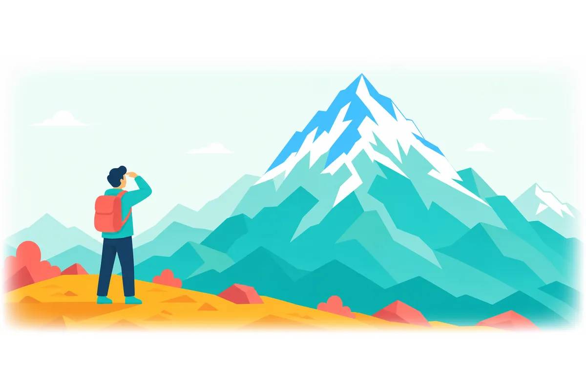 Mount Everest is the highest mountain on Earth.