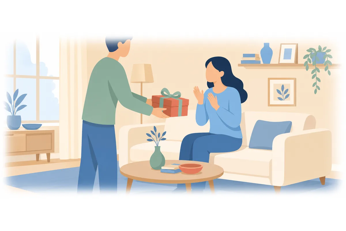 She will be happy if you give her that gift.