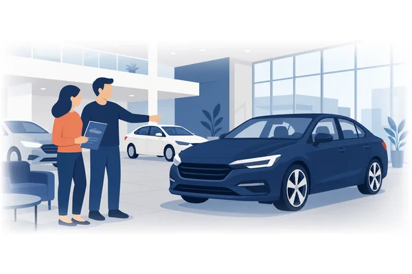 They are going to buy a new car next month.