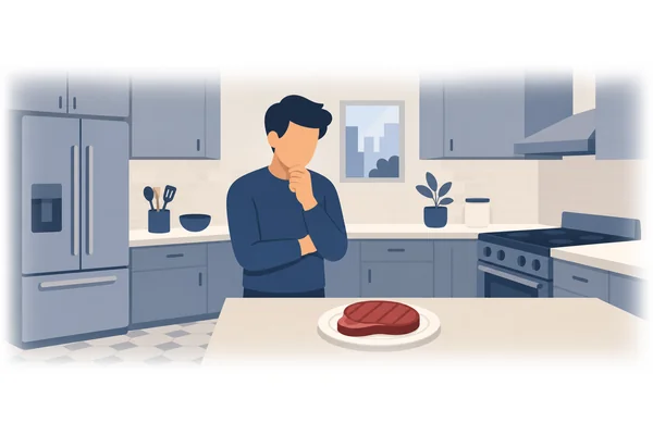 I am not going to eat meat anymore.