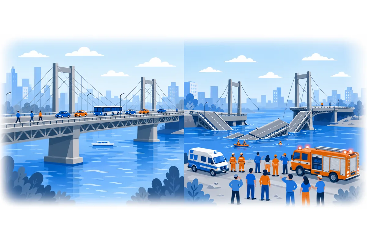 Had the bridge not collapsed, hundreds of lives would have been saved.