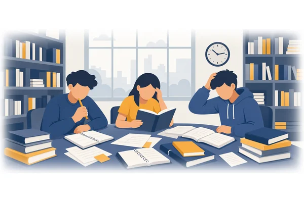 They are not ready for the exam.