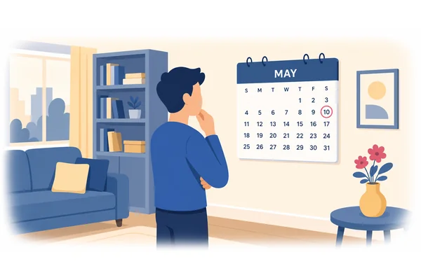 My birthday is on May 10th.