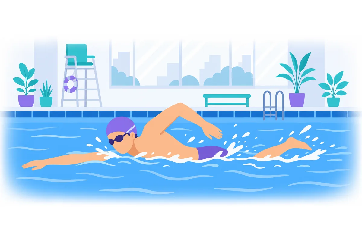 Swimming is excellent exercise for your health.