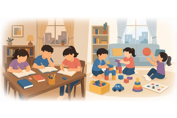 So quickly did the children finish their homework that they had time to play.