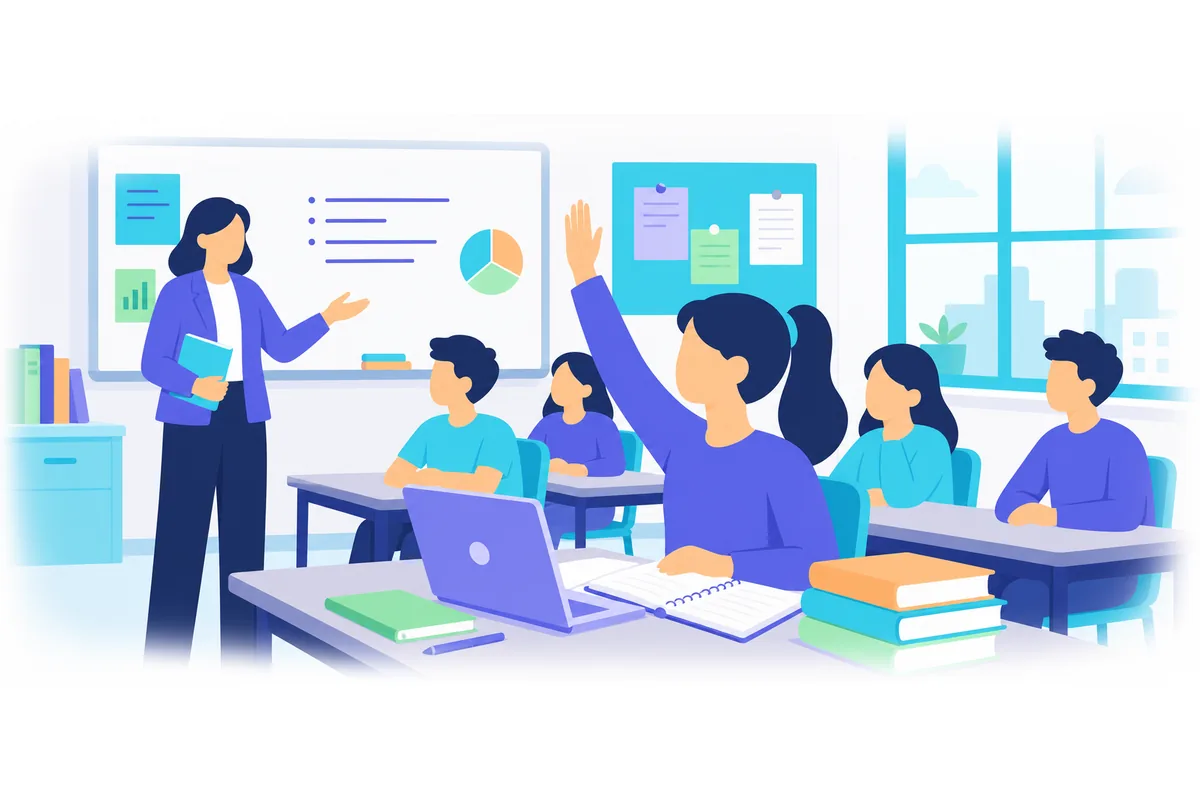 She is the best student in the class.